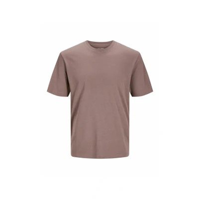 Abbildung von JACK&amp;JONES Herren JJEORGANIC Basic Tee SS O Neck NOOS T Shirt, Twilight Mauve, Small