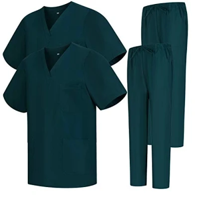 Abbildung von MISEMIYA Pack * 2 Pcs Unisex Schrubb Set Medizinische Uniform mit Oberteil und Hose ref.2 8178 X Small, Fucisa 68