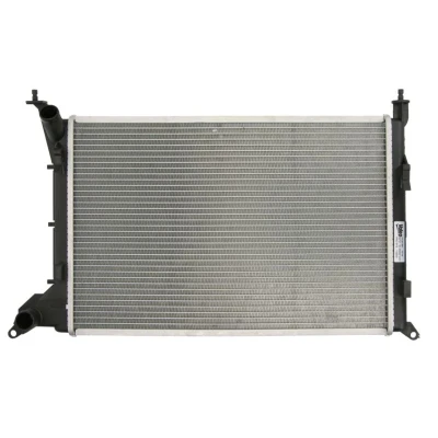 Abbildung von VALEO 701730 Kühler, Motorkühlung Aluminium 539 358 16 ohne Kappe Kühlrippen gelötet MINI: Hatchback, Convertible