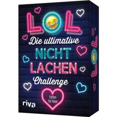 Abbildung von LOL Die ultimative Nicht lachen Challenge Edition für Paare: Mit den besten Witzen, Flachwitzen, Scherzfragen. Tolles Geschenk zu Hochzeit, Jahrestag, Valentinstag, Geburtstag