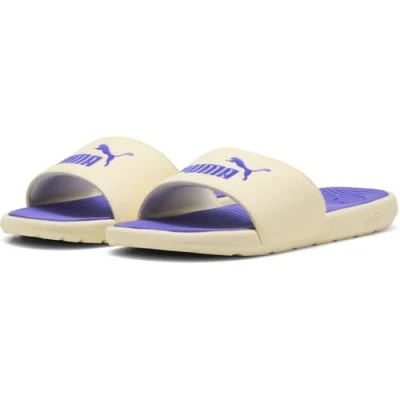 Abbildung von PUMA Damen COOL CAT 2.0 WNS Schiebe Sandalen, Creamy Vanilla Dark Amethyst, 35.5 EU