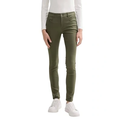 Abbildung von TOM Tailor Alexa Jeans Slim Fit, Damen, Größe: 34x30, Urban olive green
