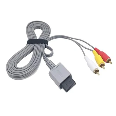 Abbildung von WICAREYO AV Kabel für Wii U, verlängertes 10 Fuß Audio Video RCA TV Verbund mit wickler U Konsole