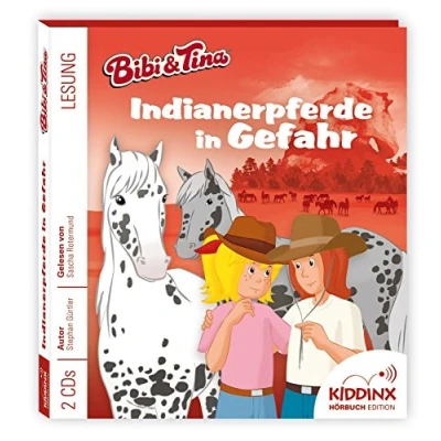Abbildung von Bibi und Tina Hörbuch Indianerpferde in Gefahr