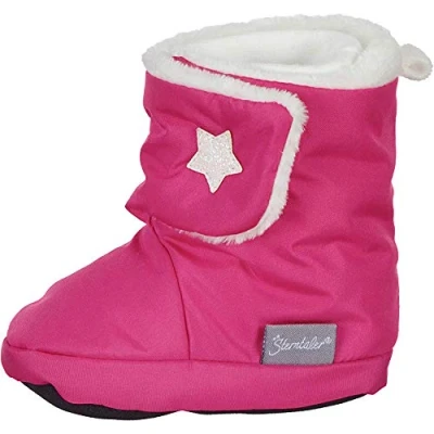 Abbildung von Sterntaler Jungen Mädchen Baby Schuh Stiefel, Rosa (Magenta 745), 21/22 EU