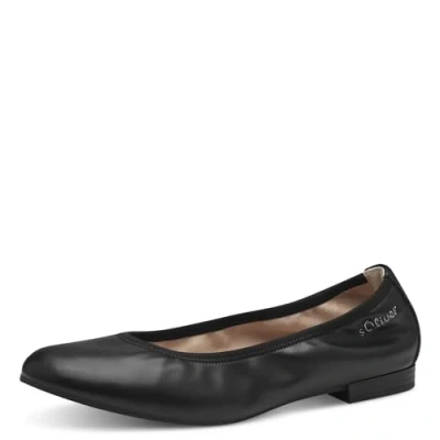 Abbildung von s.Oliver Damen Ballerinas mit Blockabsatz Elegant, Schwarz (Black), 36 EU
