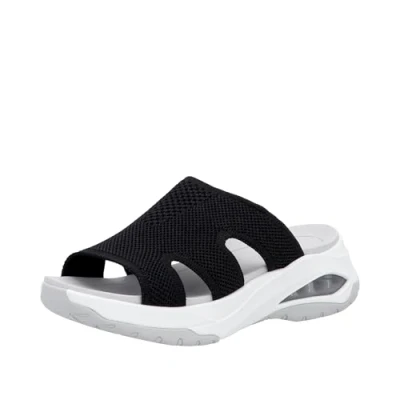 Abbildung von Rieker Damen W3150 Slides, Schwarz, 39 EU