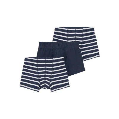 Abbildung von Name it Nkmtights 3 PACK Panties für Kinder, Größe: 116, Dark sapphire