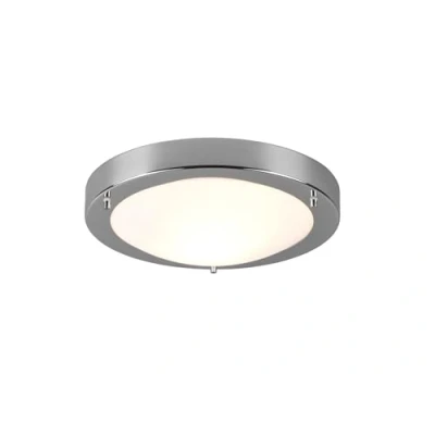 Abbildung von Trio Leuchten Deckenleuchte 6801011 06 Condus, Metall chromfarbig, Glas opal matt weiß, exkl. 1 x E27