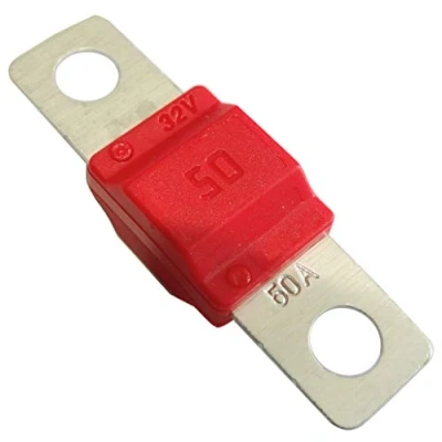 Abbildung von AERZETIX C42176 5 x Sicherung Groß Rot MIDI 50A 32V für Auto LKW Dienstprogramm