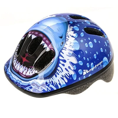 Abbildung von meteor Kinder Fahrradhelm, Skaterhelm, Sicherheitshelm (Racing, S)
