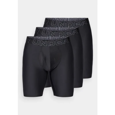 Abbildung von Under Armour Herren Performance Tech Boxerjock, 22,9 cm, Multipack, Black Solid Core 3er Pack, Large