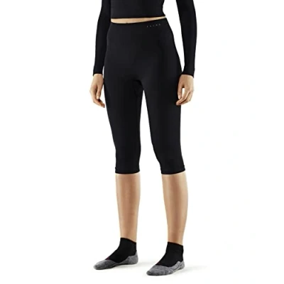 Abbildung von Falke Maximum WARM 3/4 Tights Functional Underwear FOR COLD TO VERY Conditions Leggings Strümpfe black, Damen, Größe: Large, Black