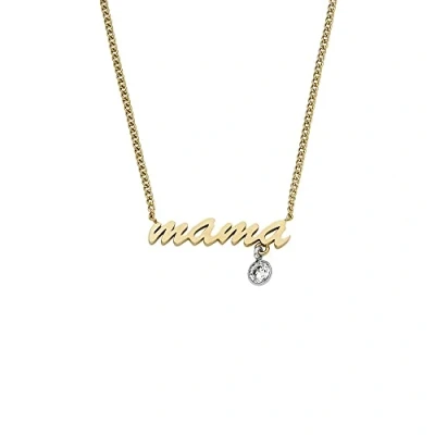 Abbildung von Fossil Halskette, Damen, Größe: One Size, Goud