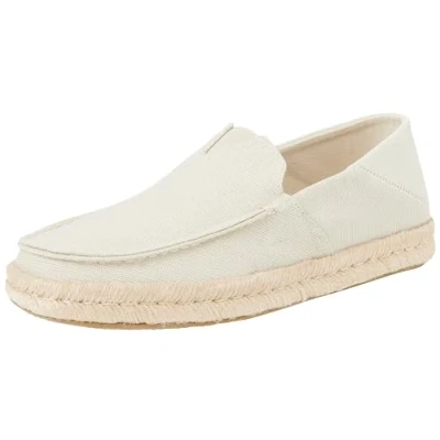 Abbildung von TOMS Mens Alonso Rope Loafer Espadrilles Shoes Natural