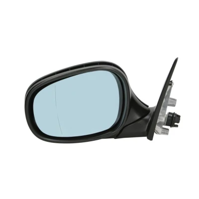 Abbildung von Außenspiegel Alkar 6139861 links grundiert elektrisch beheizbar, blau getönt, asphärisch für Linkslenker BMW: 3 Touring, Saloon