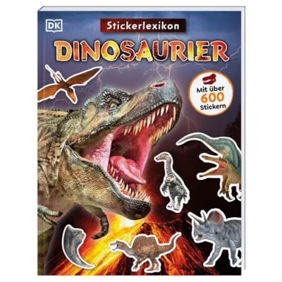 Abbildung von Sticker Lexikon. Dinosaurier: Mit über 600 Stickern. Sachwissen &amp; Stickerspaß in einem. Für Kinder ab 4 Jahren