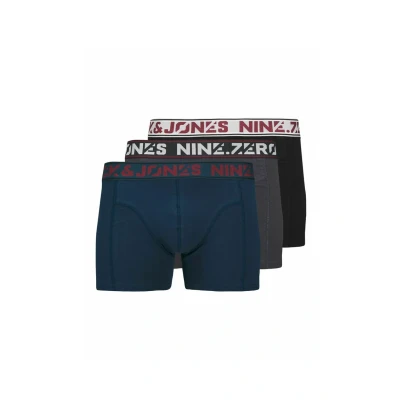 Abbildung von Jack &amp; Jones 3 PACK Boxerbriefs, Herren, Größe: Small, Titan