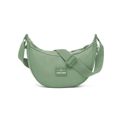 Abbildung von Johnny Urban Crossbody Bag Damen &amp; Herren Grün Ally Small Moon Design Kleine Umhängetasche im Halbmond Stil Halbrunde Tasche mit verstellbarem Gurt Wasserabweisend