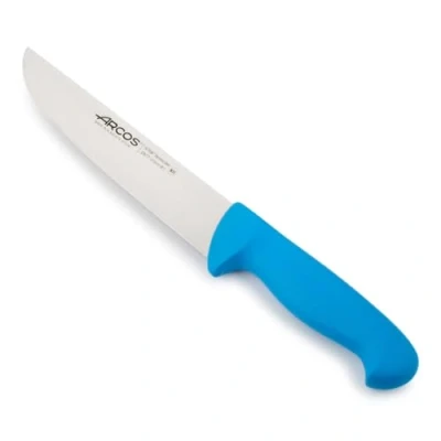 Abbildung von Arcos Serie 2900 Metzgermesser Steakmesser Klinge Nitrum Edelstahl 210 mm HandGriff Polypropylen Farbe Blau