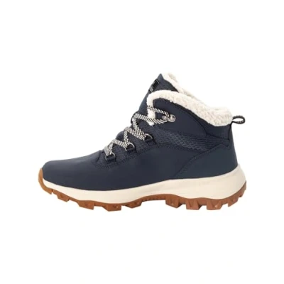 Abbildung von Jack Wolfskin Damen Everquest Texapore Mid W Sneaker, Dark Blue Off White, 39 EU