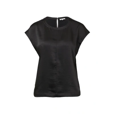 Abbildung von s.Oliver MIT ÜBERSCHNITTENEN Schultern Bluse, Damen, Größe: 34, Schwarz