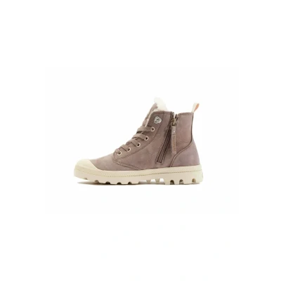 Abbildung von Palladium Pampa HI ZIP WL Schnürstiefelette, Damen, Größe: 36, Brown Schuhe