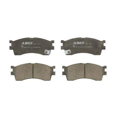 Abbildung von ABE C10319ABE Bremsbelagsatz Vorderachse nicht für Verschleißwarnanzeiger vorbereitet HYUNDAI: i20 I Hatchback, ACCENT 3 Stufenheck, KIA: RIO 2