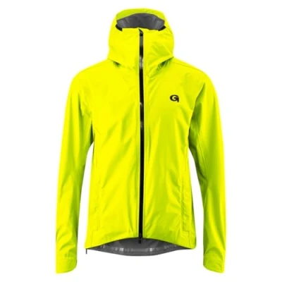 Abbildung von Gonso Save Plus, Herren Fahrradjacke, Wasserdichte Regenjacke, Wasserdicht bis 10.000 mm &amp; winddicht, G Tex, 2,5 Lagenlaminat getapte Nähte, Körpernahe Passform, PFC frei
