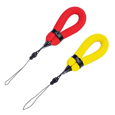 Abbildung von PROfezzion (2 Pack) Kamera Auftrieb Strap für Wasserdichte Unterwasserkameras HERO12 HERO9 HERO8 HERO7 HERO6 HERO5 HERO4 HERO3+ (Gelb &amp; Rot)