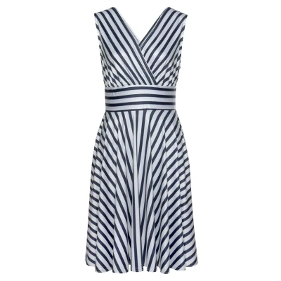 Abbildung von Lascana Freizeitkleid marineweißgestreift, Damen, Größe: 34, Marine weiß gestreift