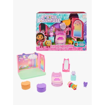 Abbildung von Spin Master Spielwelt »Gabby&#039;s Dollhouse Deluxe Room Pillow Cat&#039;s Schlafzimmer«
