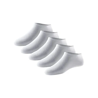 Abbildung von Schiesser Damen 5 Pack Sneakersocken Strümpfe Füßlinge Stay Fresh Socken, Weiss_179825, 39 42 EU