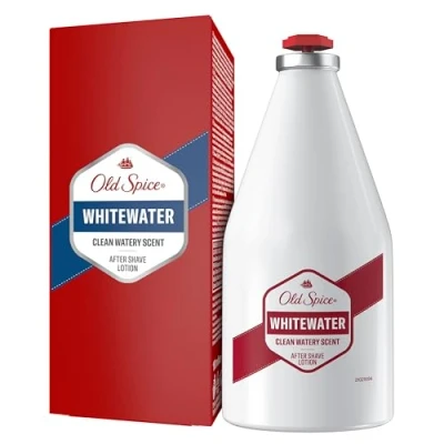 Abbildung von Old Spice Whitewater After Shave Lotion (100 ml), kühlendes Rasierwasser mit antiseptischer Wirkung