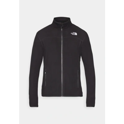 Abbildung von The North Face Glacier FULL ZIP Fleecejacke, Herren, Größe: Small, Black