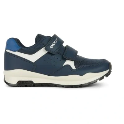 Abbildung von Geox Pavel Sneaker low für Kinder, Größe: 24, Navy/off white Schuhe