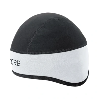 Abbildung von GORE WEAR Unisex C3 Windstopper Thermo Kappe, Weiß/Schwarz, 54 58 EU