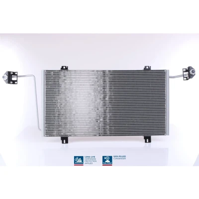 Abbildung von NISSENS 94326 Klimakondensator ohne Trockner Aluminium 730 R 134a OPEL: Movano A Van