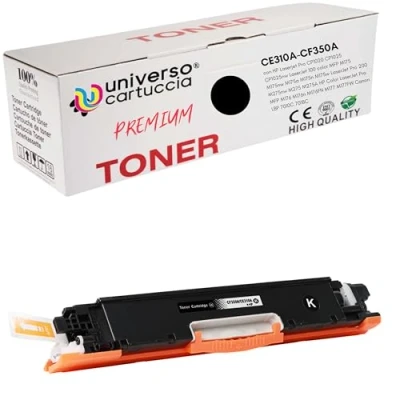 Abbildung von universo cartuccia 126A 130A CE310A CF350A Toner kompatibel mit HP Laserjet Pro 100 Color MFP M175 M175A M175nw M176 M176FN M177 M177FW M275 M275NW CP1025 CP1025nw