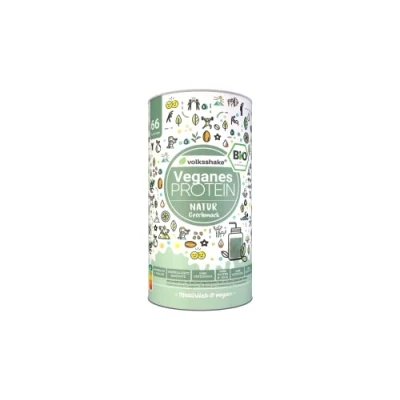 Abbildung von BIO Protein vegan DE ÖKO 006 10 pflanzliche Proteinquellen Ohne Süßungsmittel Soja &amp; Gluten Premiumqualität vom Bodensee Made in Germany (1000g, Natur)