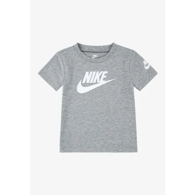Abbildung von Nike Sportswear Futura Evergreen TEE Unisex Tshirt print für Kinder, Größe: 92/98, Dark grey heather