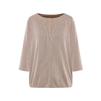 Abbildung von Cecil Gestreiftes Langarmshirt, Damen, Größe: XL, Braun
