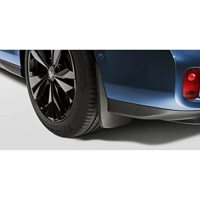Abbildung von Volkswagen 1T3075101A Schmutzfänger hinten, schwarz genarbt, nur für Standard Stoßfänger (PR Code 2JB)