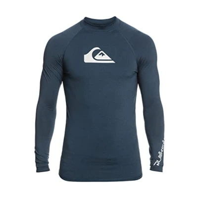 Abbildung von Quiksilver Alltime SURF Surfshirt, Herren, Größe: XS, Navy blazer
