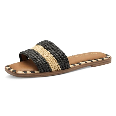 Abbildung von Tamaris Pantolette flach, Damen, Größe: 36, Beige comb Schuhe