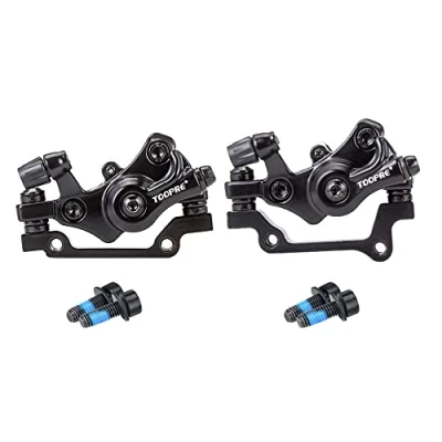 Abbildung von Mimoke Bremse für Fahrrad, vorne/hinten, aus Aluminiumlegierung, außen, Bremsscheibe, mechanisch, Caliper (vorne &amp; hinten)