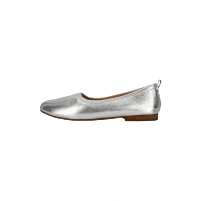 Abbildung von Clarks Fawna SOFT Klassischer Ballerina, Damen, Größe: 41, Silver metallic Schuhe