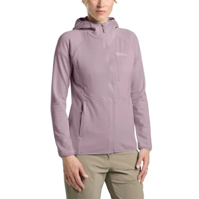 Abbildung von Jack Wolfskin Kolbenberg Hooded FZ W Trainingsjacke, Damen, Größe: XXL, Wild blossom