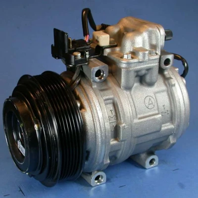 Abbildung von DENSO DCP17012 Kompressor 10PA15C 12 PAG 46 R 134a mit Magnetkupplung MERCEDES BENZ: W124 Saloon, Estate