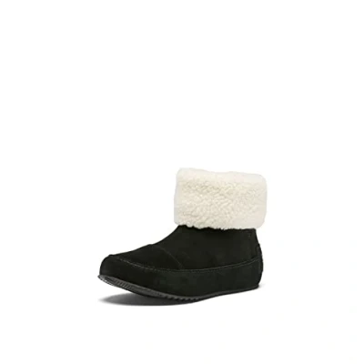 Abbildung von Sorel GO Stumptown Bootie Stiefelette, Damen, Größe: 39, Black/natural Leder und textil